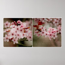 Affiche de diptyque de Sakura