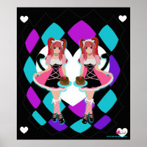 Affiche de domestiques de Lolita Neko posters