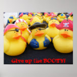 Affiche de Duckies de pirate