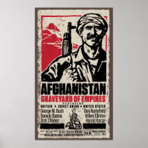 Affiche de film pacifiste de l'Afghanistan