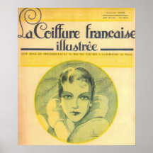 Affiche de Francaise de coiffure de La # 1