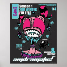Affiche de gelure Ltd de Crazildas !