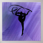 Affiche de gymnaste