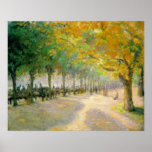 Affiche de "Hyde Park" de Pissarro -