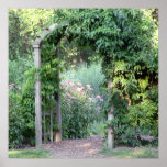 affiche de jardin secret du carré 8,99