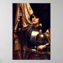 Affiche de Jeanne d'Arc de saint