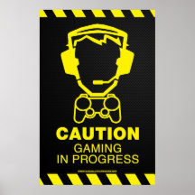 Affiche de jeu vidéo - jeu en cours
