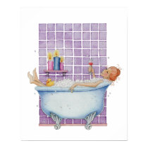 Affiche de joie de baignoire posters