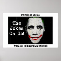 Affiche de joker d'Obama AUI