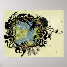 Affiche de jour de la terre
