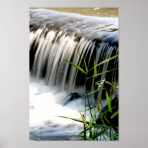 Affiche de la cascade 8x12