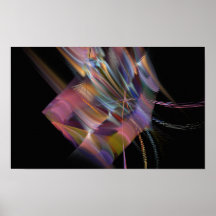 Affiche de la palette de l'artiste