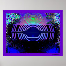Affiche de la soucoupe volante V7