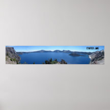 Affiche de lac crater