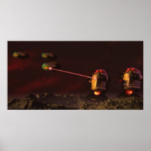 Affiche de l'attaque 2 de robot