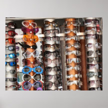 Affiche de lunettes de soleil