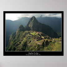 Affiche de Machu Picchu - nouvelles 7 merveilles d