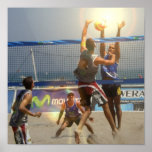 Affiche de match de volley
