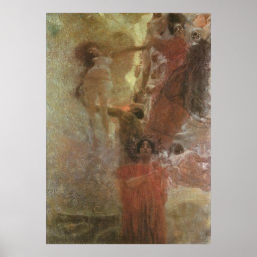 Affiche de médecine de ~ de Gustav Klimt