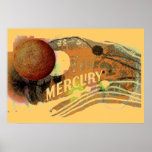 Affiche de Mercury de planète