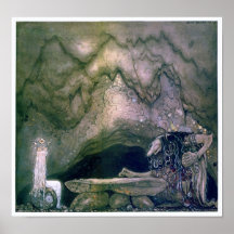 Affiche de mère de John Bauer Troll