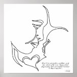 Affiche de mère et d'enfant
