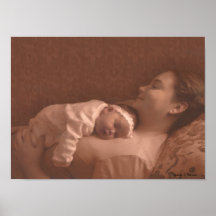 Affiche de mère et d'enfant