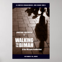 Affiche de Mitzvah Bimah de barre posters