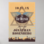 Affiche de Mitzvah de barre de club