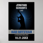 Affiche de Mitzvah de barre de vedette du rock dan