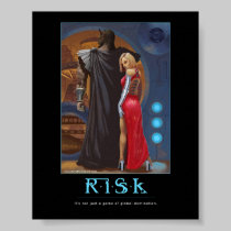 Affiche de motivatinal de risque posters