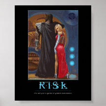 Affiche de motivatinal de risque