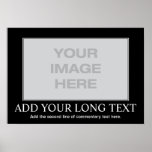 Affiche de motivation faite sur commande - Demotiv