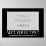 Affiche de motivation faite sur commande - Demotiv