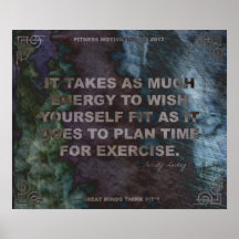 Affiche de motivation pour la citation #017 de for