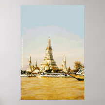Affiche de mur de Bangkok