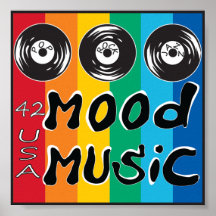 Affiche de musique d'ambiance