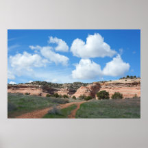 Affiche de nature de hausse de ressort