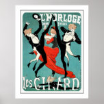 Affiche de Nouveau d'art de Cheret :  Les Girard :