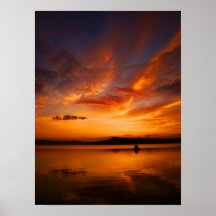 Affiche de palette de natures