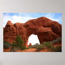 Affiche de parc national de voûtes