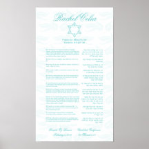 Affiche de partie de Rachel Celia Torah