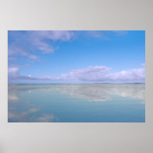 affiche de paysage marin