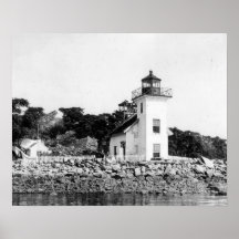 Affiche de phare de ferry de Bristol