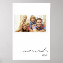 affiche de photo de famille