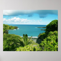 Affiche de plage de Maui