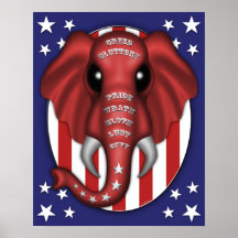 Affiche "de plate-forme républicaine"