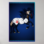 Affiche de poney de guerre d'Appaloosa grande