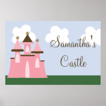 Affiche de princesse Castle