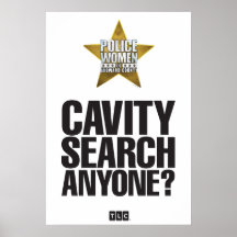 Affiche de recherche de cavité